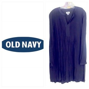 Old navy blue dress with liner